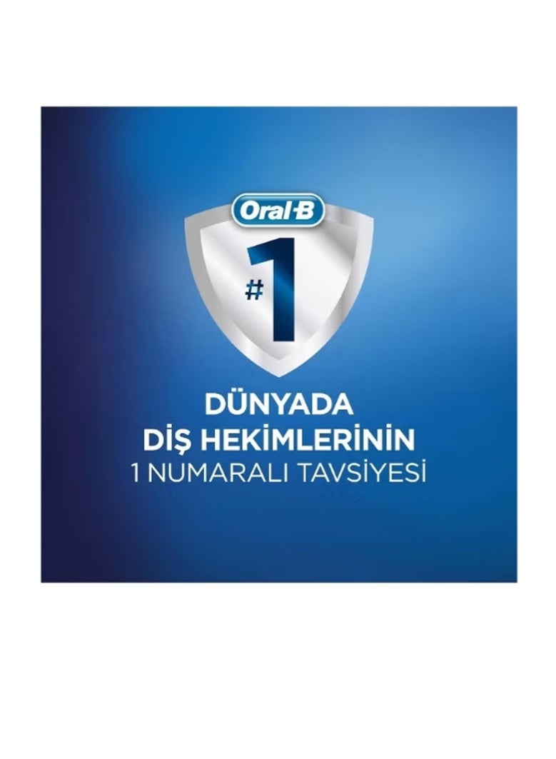 أورال بي رأس فرشاة الأسنان الكهربائية Oral-B Pro Sensitive Clean، براعم على شكل X وناعمة جدًا لتنظيف لطيف وإزالة الجير، عبوة من 4 رؤوس فرشاة أسنان، لون أبيض (قد يختلف التغليف) - Image 5